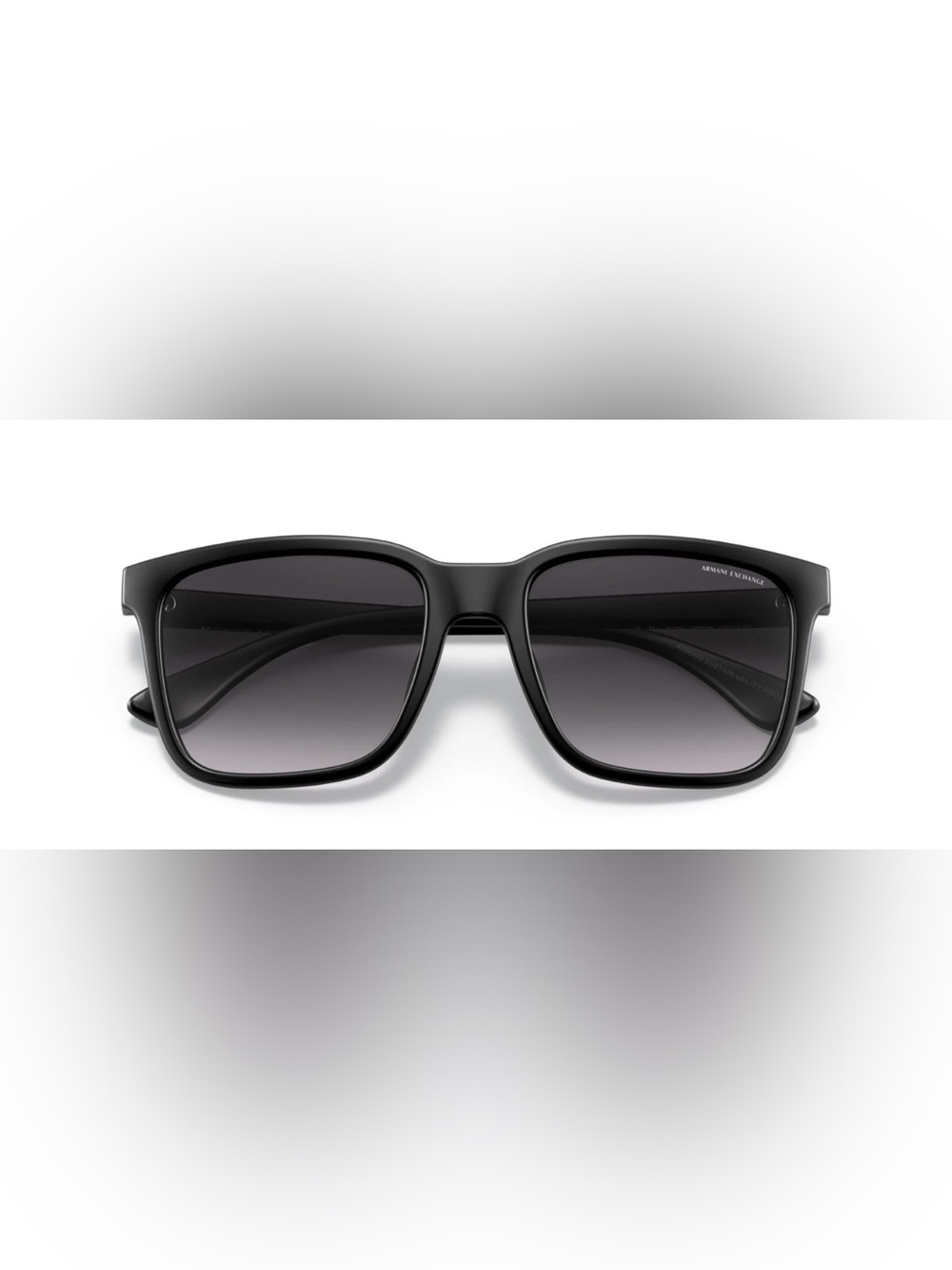 Armani Exchange A|X Mens AX4112SU Universal Fit Rectangular Sunglasses, Matte...